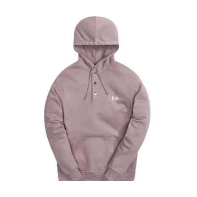 KITH Williams IV Hoodie Lavender Unisex Casual Hooded Sweatshirt KH2617-603