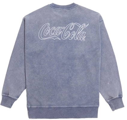 KITH Women x Coca-Cola Cris Crew Washed Blue Order KITH Women x Coca-Cola Cris Crew Washed Blue