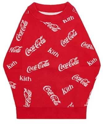 KITH Women x Coca-Cola Hilary Halter Top Red Buy KITH Women x Coca-Cola Hilary Halter Top Red