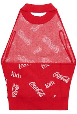 KITH Women x Coca-Cola Hilary Halter Top Red Order KITH Women x Coca-Cola Hilary Halter Top Red
