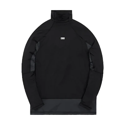 KITH adidas High-Neck Long-Sleeve Logo Jacket - Black AAH47902