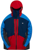 KITH x adidas Logo Colorblock Hooded Jacket - Blue AAH47926 KITH x adidas Logo Colorblock Hooded Jacket - Blue AAH47926