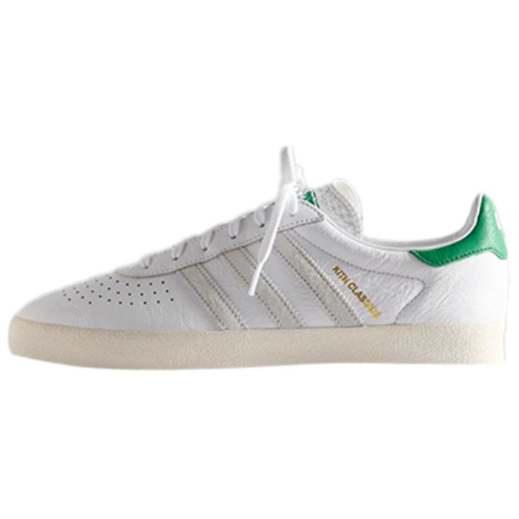 KITH x adidas Originals AS350 Low-Top Skate Shoes White Green - Soft & Durable. JR5917