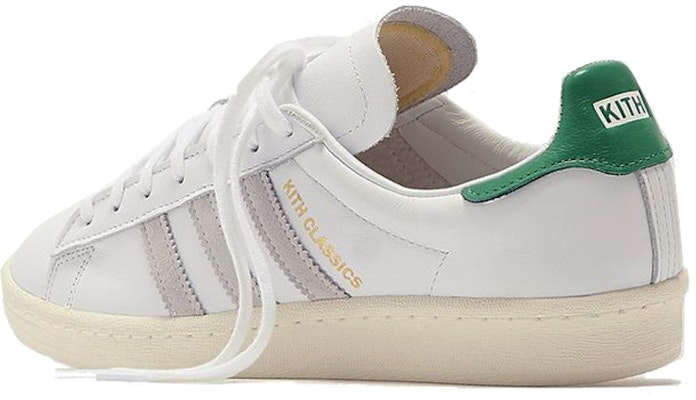 Kith x adidas Originals Campus 復古皮革板鞋 白色 Lookbook Kith x adidas Originals Campus 復古皮革板鞋 白色