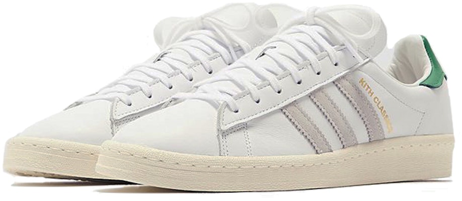 Kith x adidas Originals Campus 復古皮革板鞋 白色 Purchase Kith x adidas Originals Campus 復古皮革板鞋 白色
