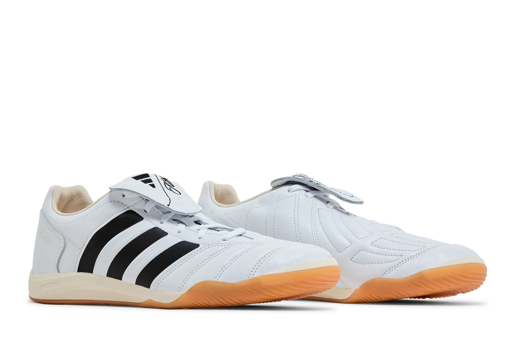 Kith adidas Predator 2002 IC 'White Black Gum' 圖 8