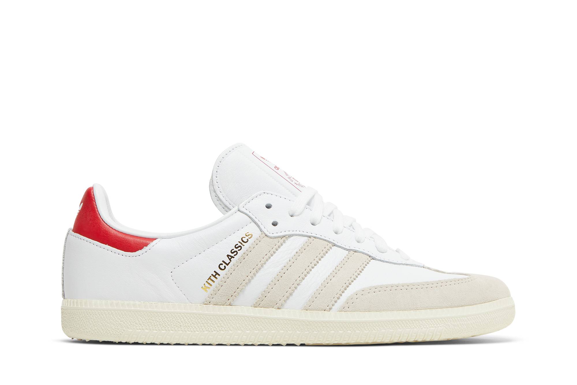 KITH x adidas Samba OG ‘Classics Program – White Red’ GY2544