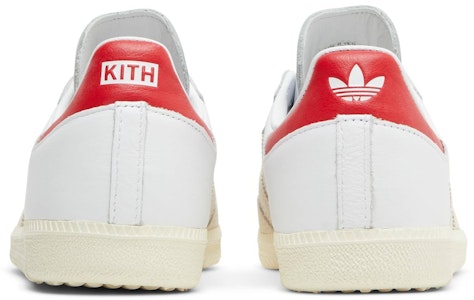 KITH x adidas Samba OG '經典系列 - 白紅' GY2544 Details for KITH x adidas Samba OG '經典系列 - 白紅' GY2544