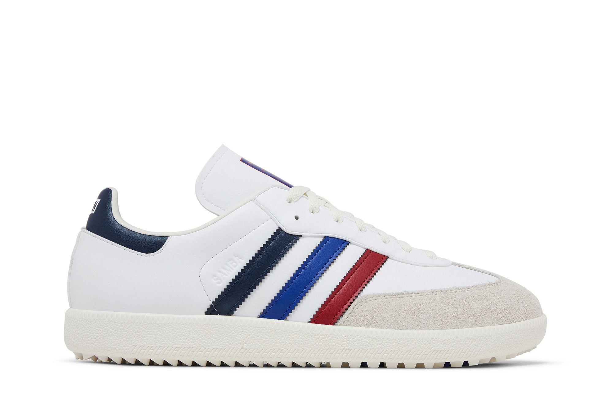 Kith x adidas Samba Spikeless Golf 'Red Blue Navy' JH8176