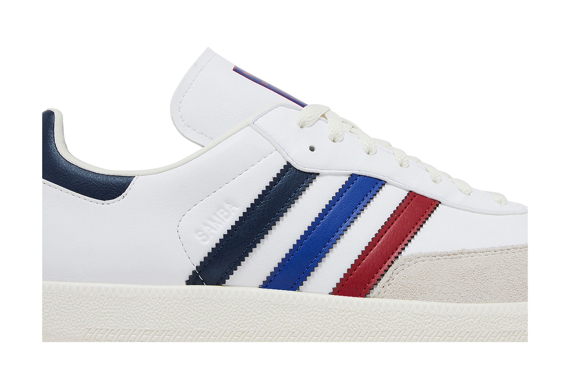 Order Kith x adidas Samba Spikeless Golf 'Merah Biru Laut Tentera' JH8176