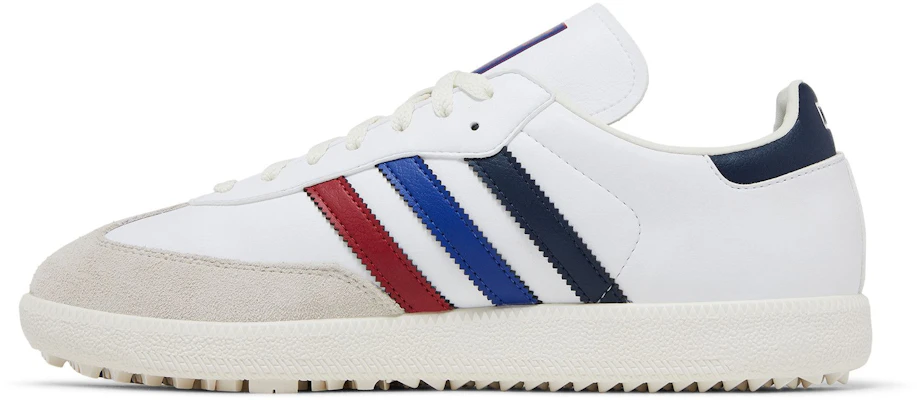Kith x adidas Samba Spikeless Golf 'Merah Biru Laut Tentera' JH8176 Lookbook Kith x adidas Samba Spikeless Golf 'Merah Biru Laut Tentera' JH8176