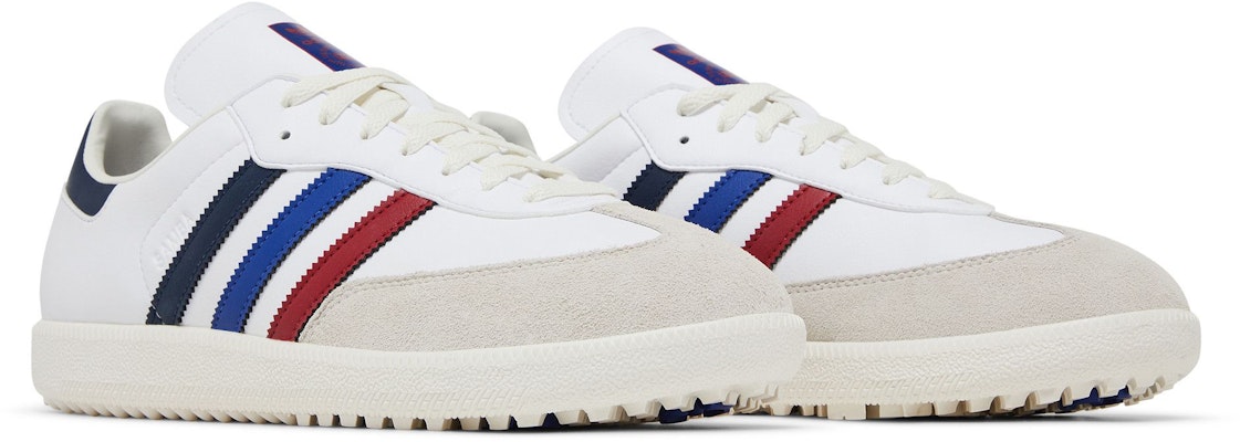 Kith x adidas Samba Spikeless Golf 'Merah Biru Laut Tentera' JH8176 Cheap Kith x adidas Samba Spikeless Golf 'Merah Biru Laut Tentera' JH8176