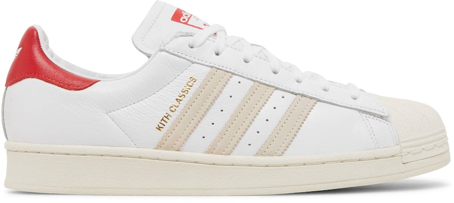 KITH x adidas Superstar '经典计划 - 白红色' GY2543 Buy KITH x adidas Superstar '经典计划 - 白红色' GY2543