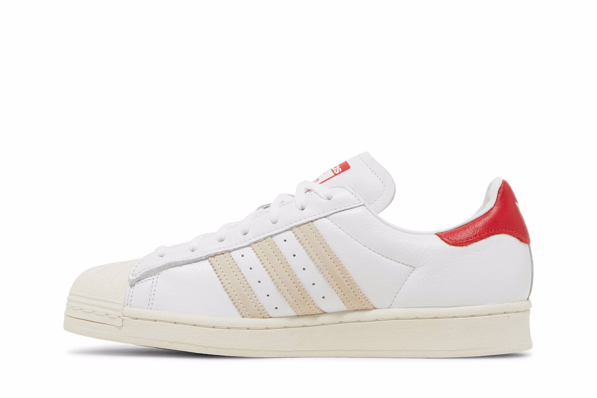 KITH x adidas Superstar 'Classics Program - White Red' GY2543