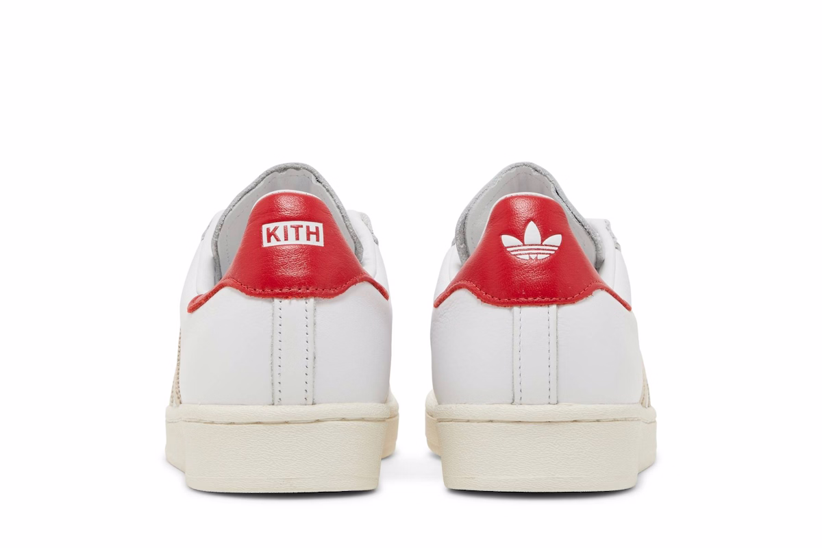 KITH x adidas Superstar 'Classics Program - White Red' GY2543
