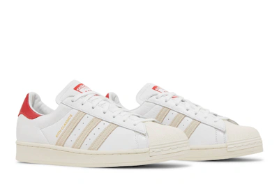 KITH x adidas Superstar 'Classics Program - White Red' GY2543