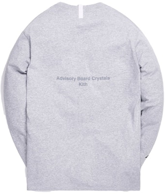 KITH x Advisory Board Crystals Diagram L/S Tee Grey Order KITH x Advisory Board Crystals Diagram L/S Tee Grey