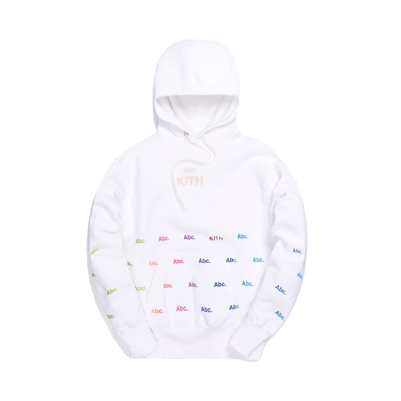 Buy KITH x ABC ホログラフィックフーディ (白)
