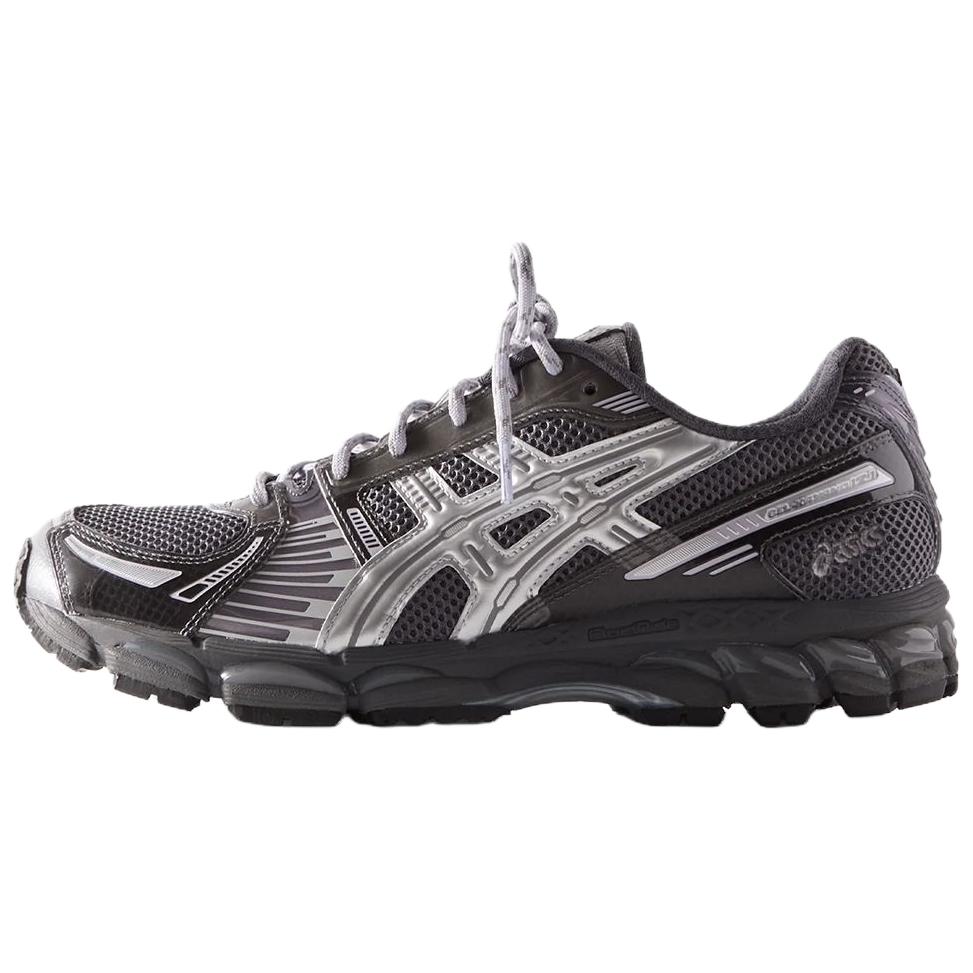 KITH x ASICS GEL-Kayano 12.1 Black Silver Running Shoes - Durable & Comfy 1203A930-020