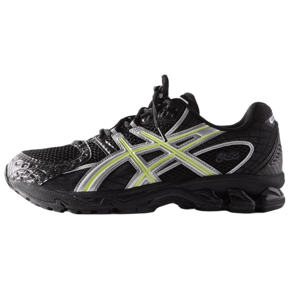 KITH x ASICS GEL-Nimbus 10.1 Black Silver Lightweight Running Shoes. 1203A844-001