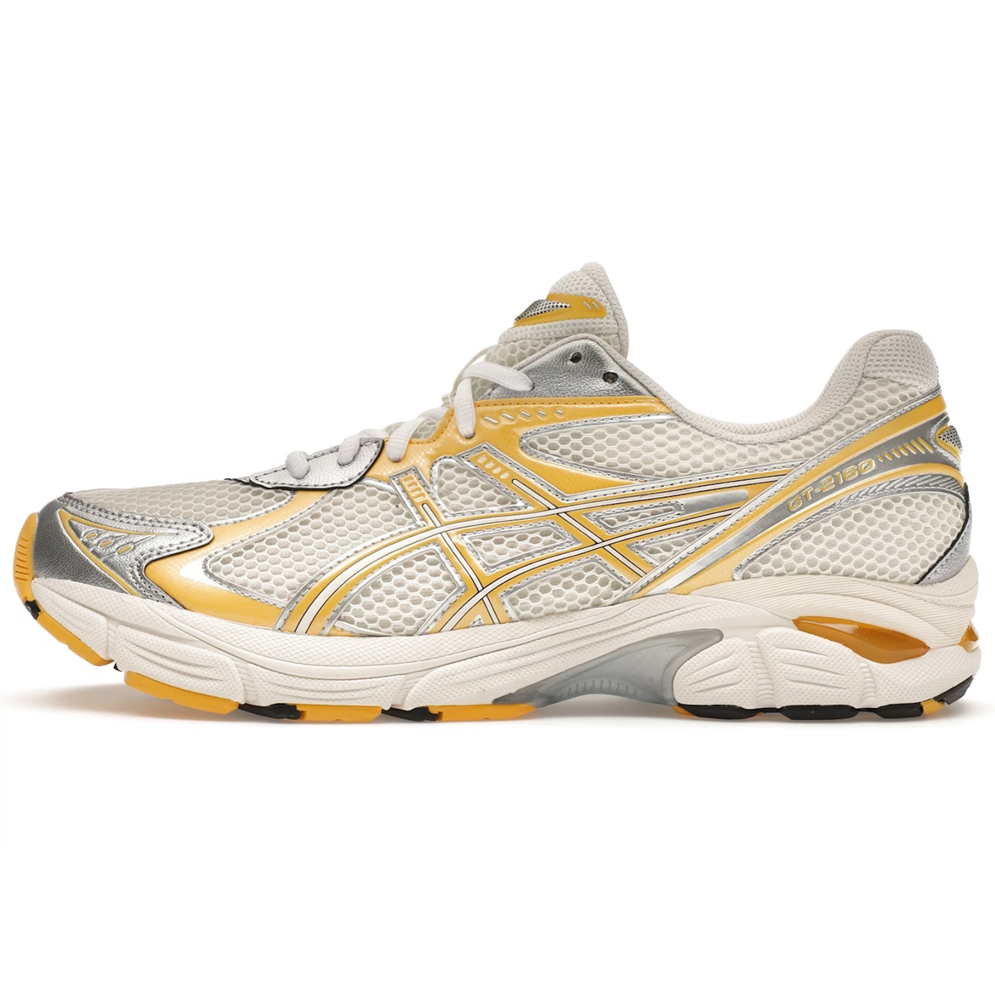 KITH x ASICS GT-2160 White Yellow Running Shoes Comfort & Durability 1203A994-100