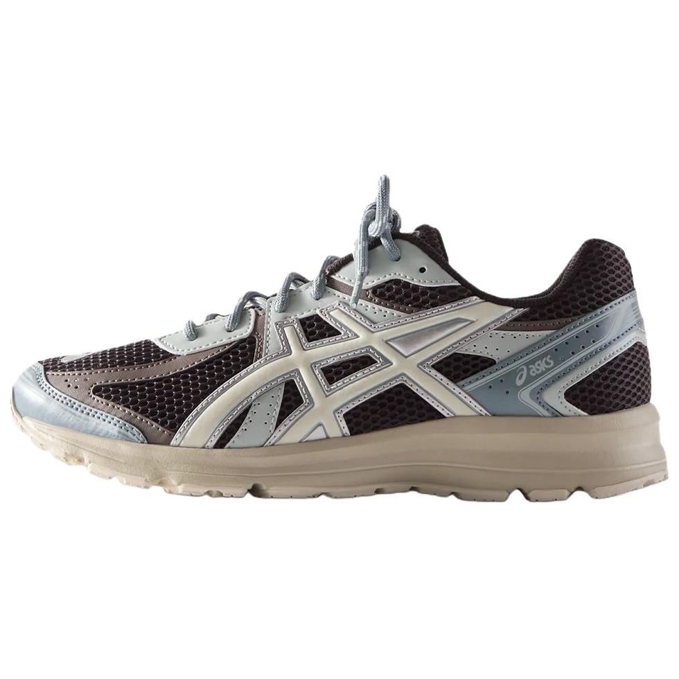 KITH x ASICS Jog 100S Black Silver Low-Top Running Shoes. 1203A848-200