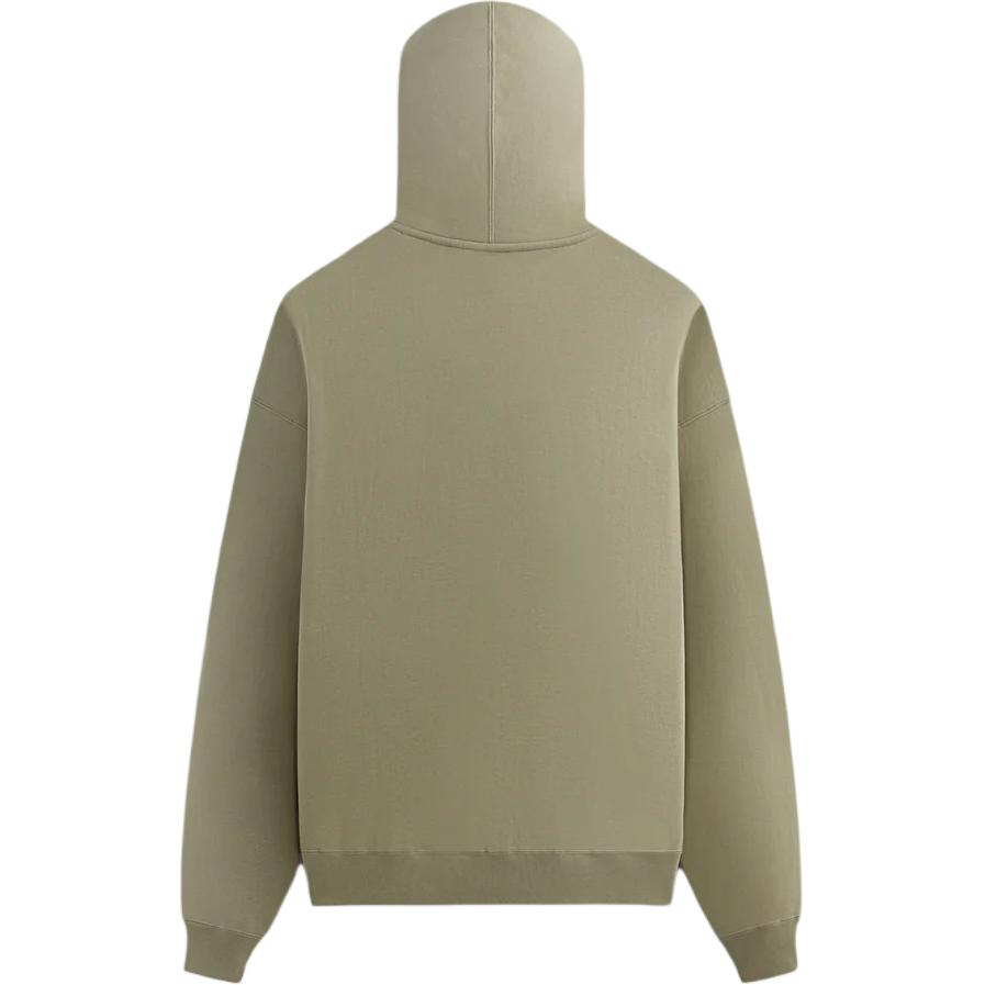 KITH Auralee FW24 Smooth Soft Hoodie Seagrass Green Outdoor Casualwear A24AP10AK-4009 圖 3
