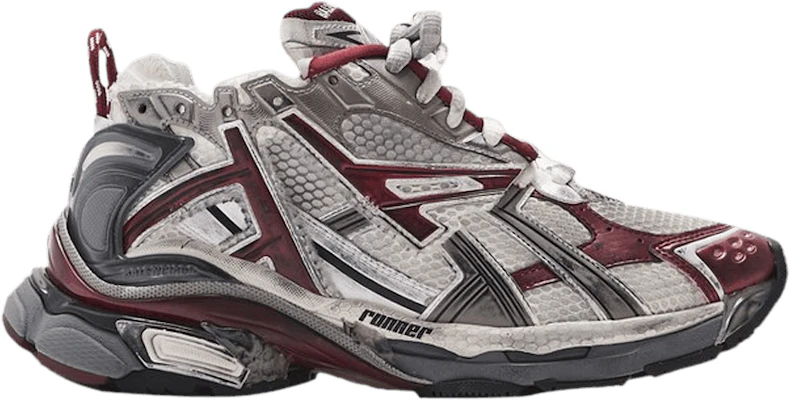 Kith x Balenciaga Runner 'Putih Burgundy' 677403-W3RBB-9069 Buy Kith x Balenciaga Runner 'Putih Burgundy' 677403-W3RBB-9069