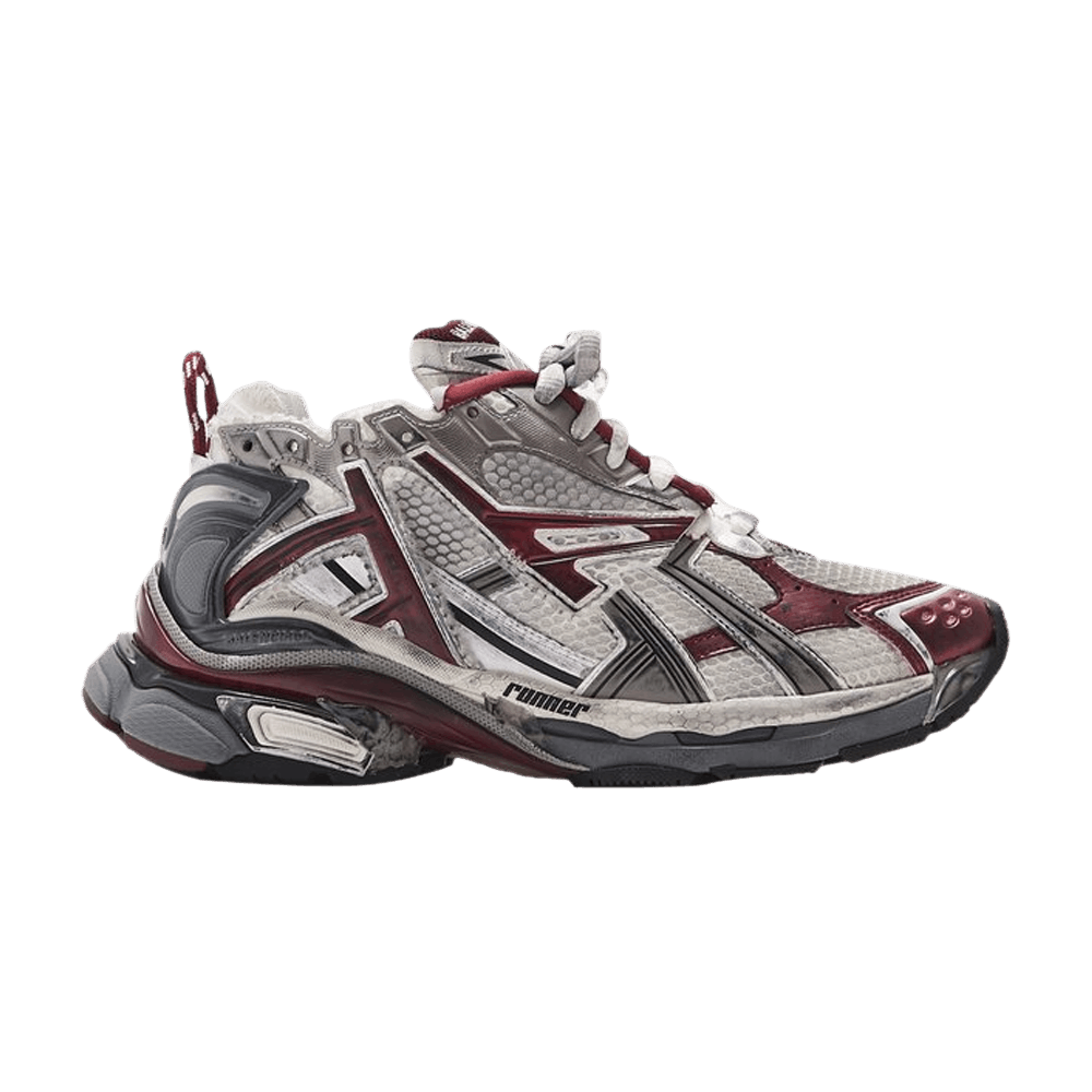 Kith x Balenciaga Runner 'White Burgundy' 677403-W3RBB-9069
