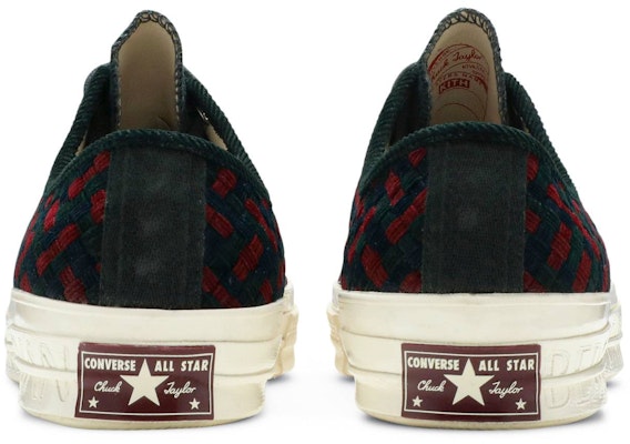 KITH x Bergdorf Goodman x Converse Chuck 70 Low 'Tenunan Pelbagai Warna' 165629C Details for KITH x Bergdorf Goodman x Converse Chuck 70 Low 'Tenunan Pelbagai Warna' 165629C