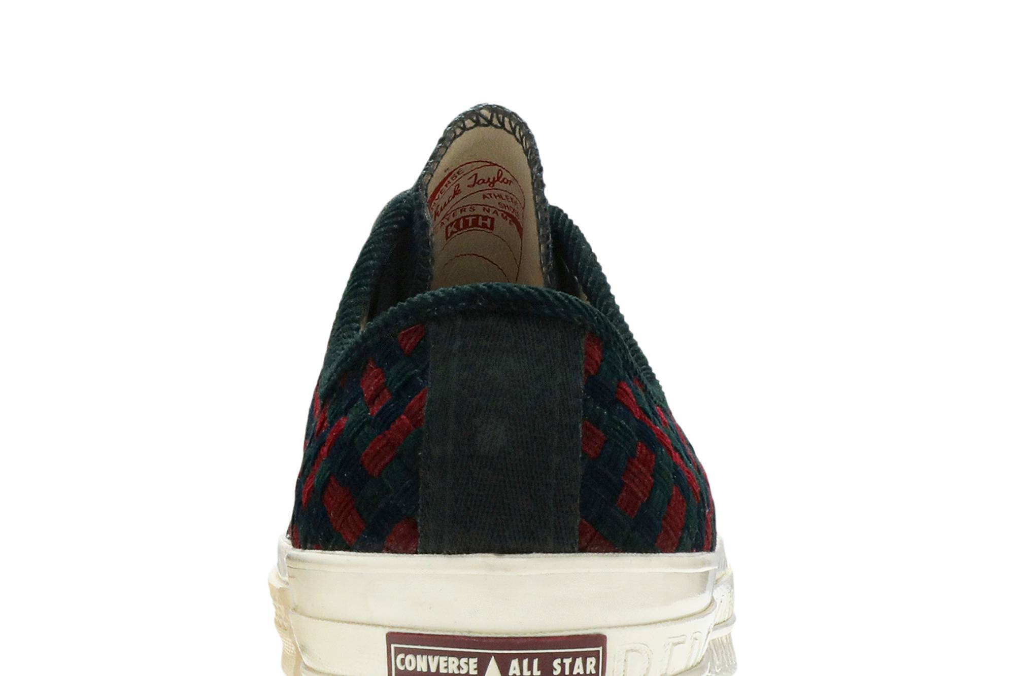 Sizing KITH x Bergdorf Goodman x Converse Chuck 70 Low 'Tenun Multi' 165629C