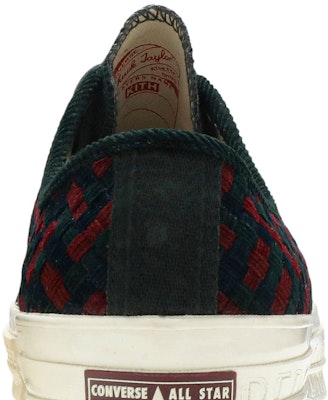 KITH x Bergdorf Goodman x Converse Chuck 70 Low 'Tenunan Pelbagai Warna' 165629C Sizing KITH x Bergdorf Goodman x Converse Chuck 70 Low 'Tenunan Pelbagai Warna' 165629C