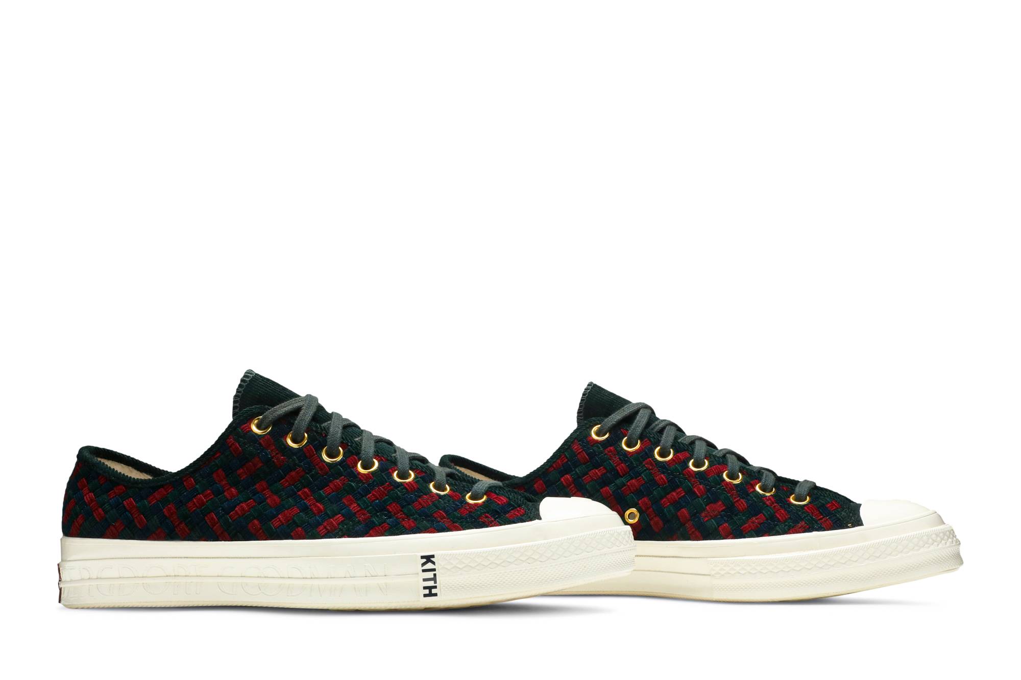 Cheap KITH x Bergdorf Goodman x Converse Chuck 70 Low 'Tenun Multi' 165629C