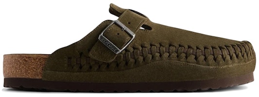 KITH x Birkenstock Boston Braided Suede Thyme (Narrow Fit) 1032182 KITH x Birkenstock Boston Braided Suede Thyme (Narrow Fit) 1032182