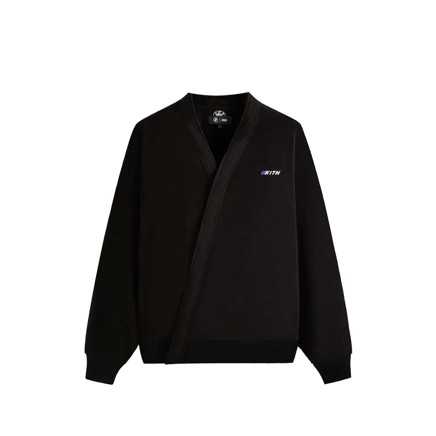KITH BMW FW24 Black Logo Casual Fashion Long-Sleeve Jacket KHM032905-001