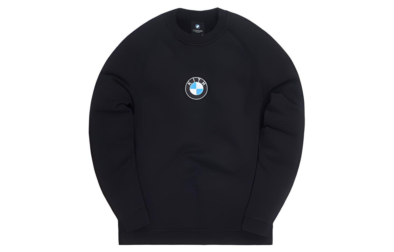 KITH BMW Logo Print Sweatshirt Unisex Black KH2590-100