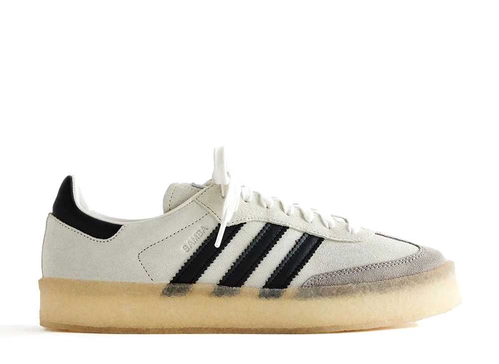 adidas gazelle silver green womens Adidas x Kith Men's Samba Golf White / Dash Grey / Off White Low Top  Sneakers main image 0