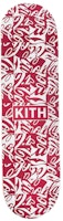 KITH x Coca-Cola Cubed Skate Skateboard Deck Red KITH x Coca-Cola Cubed Skate Skateboard Deck Red