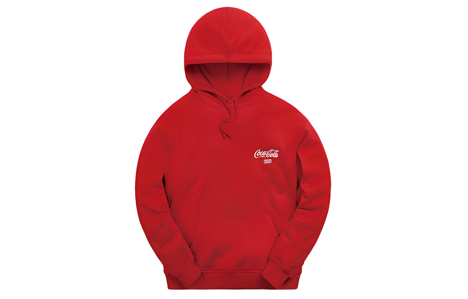 KITH Coca-Cola Embroidered Logo Hoodie Unisex Red KH2524-110