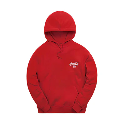 KITH Coca-Cola Embroidered Logo Hoodie Unisex Red KH2524-110