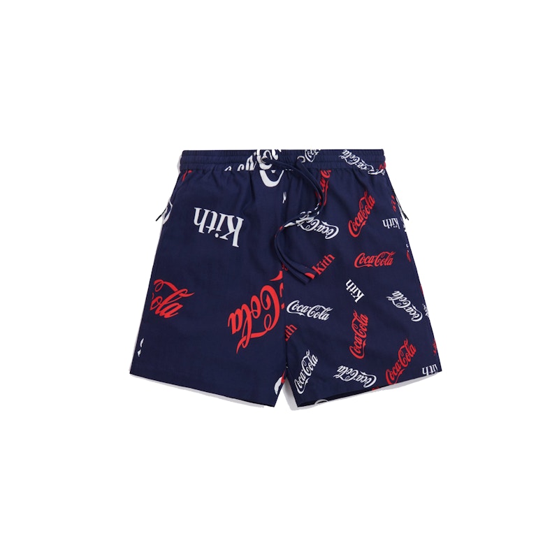 KITH x Coca-Cola Printed Short Navy
