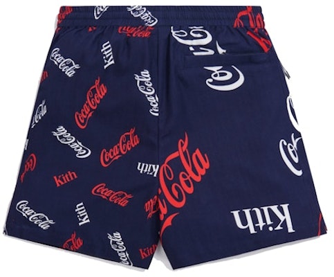 Celana Pendek Navy KITH x Coca-Cola Bermotif Order Celana Pendek Navy KITH x Coca-Cola Bermotif