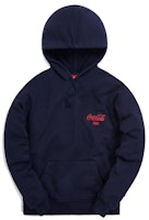 KITH x Coca-Cola Ribbon Logo Hoodie Navy KITH x Coca-Cola Ribbon Logo Hoodie Navy