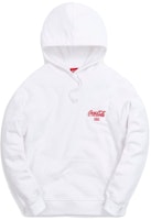 KITH x Coca-Cola Ribbon Logo Hoodie White KITH x Coca-Cola Ribbon Logo Hoodie White