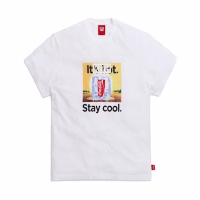 KITH x Coca-Cola Stay Cool Vintage Tee White