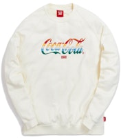 KITH x Coca-Cola Striped Crewneck Ivory KITH x Coca-Cola Striped Crewneck Ivory