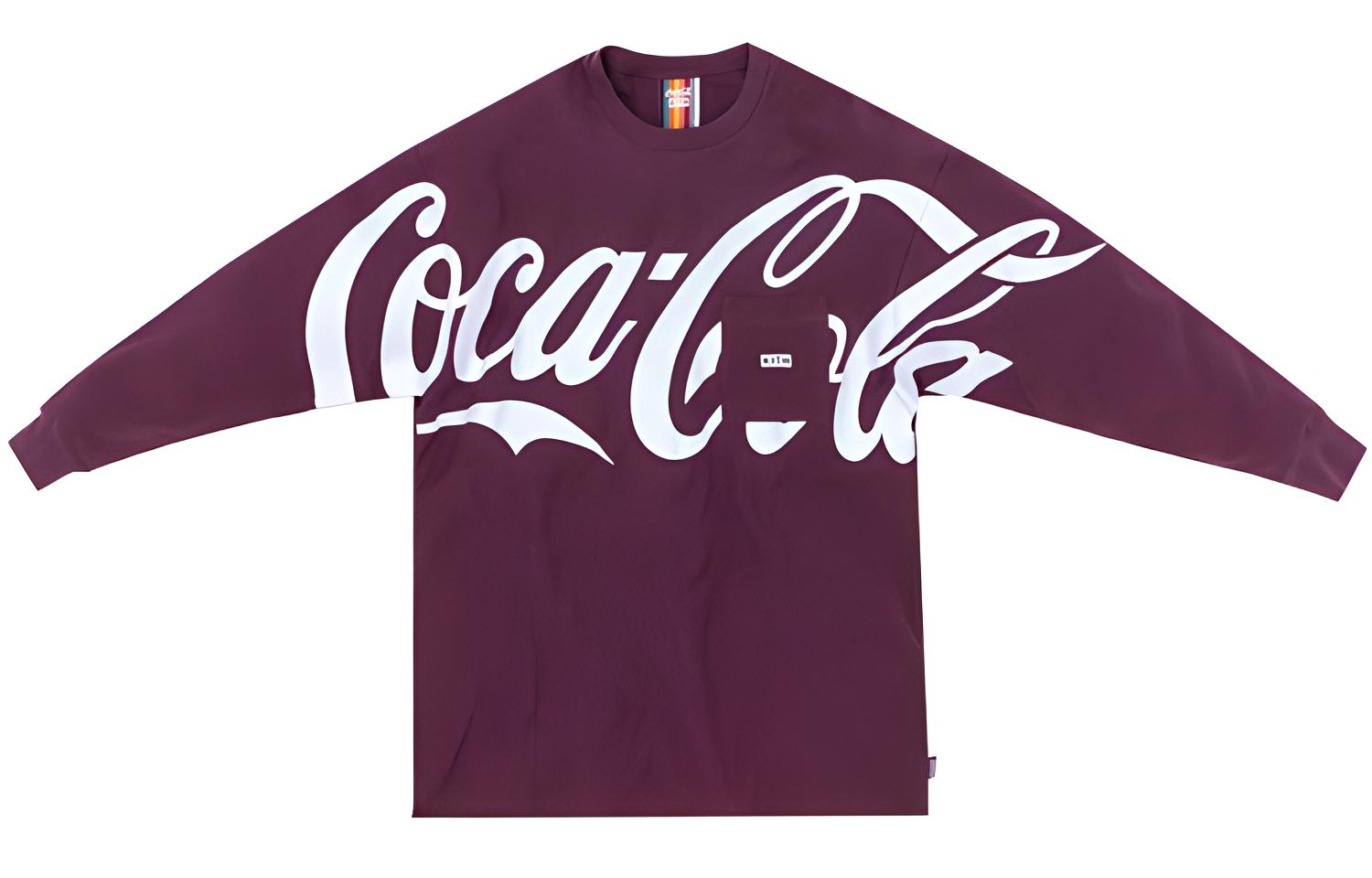 KITH x Coca-Cola Unisex Co-Branded Purple Long Sleeve Tee KH3541-111