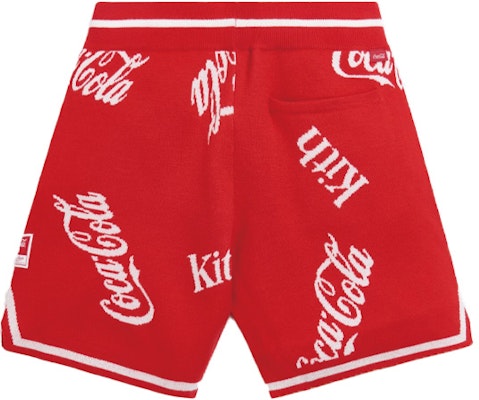 키스 x 코카콜라 유니섹스 레드 로고 자카드 반바지 MNSHORKM19025-CREA Lookbook 키스 x 코카콜라 유니섹스 레드 로고 자카드 반바지 MNSHORKM19025-CREA