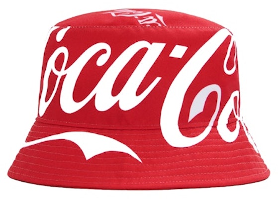 KITH x Coca-Cola x Mitchell & Ness Coke Is It Bucket Hat Red/Multi Buy KITH x Coca-Cola x Mitchell & Ness Coke Is It Bucket Hat Red/Multi