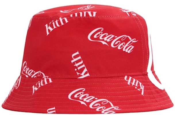 KITH x Coca-Cola x Mitchell & Ness Coke Is It Bucket Hat Red/Multi Order KITH x Coca-Cola x Mitchell & Ness Coke Is It Bucket Hat Red/Multi